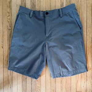 Men’s Banana Republic gray stretch, hybrid shorts-36